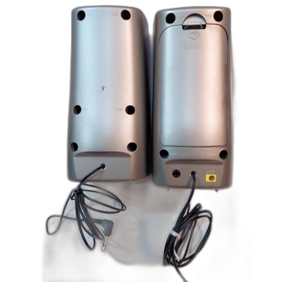 SONY SRS-A37 Mega Bass ACTIVE PORTABLE SPEAKER SYSTEM walkman discman  *Tested - Picture 2 of 2